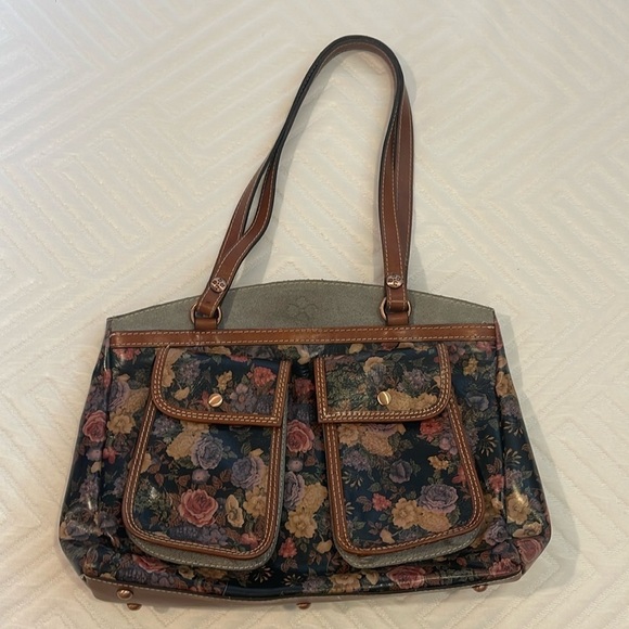 Patricia Nash Vintage Belver Floral Fields Shoulder Bag